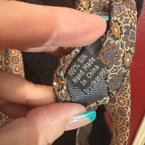 Pronto Uomo Couture Men's 100% Silk Tie - Picture 5 of 8